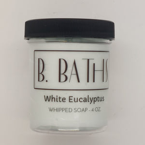 White Eucalyptus Whipped Soap