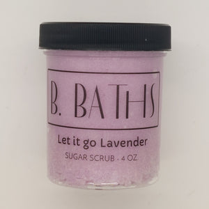 Let It Go Lavender Sugar Scrub