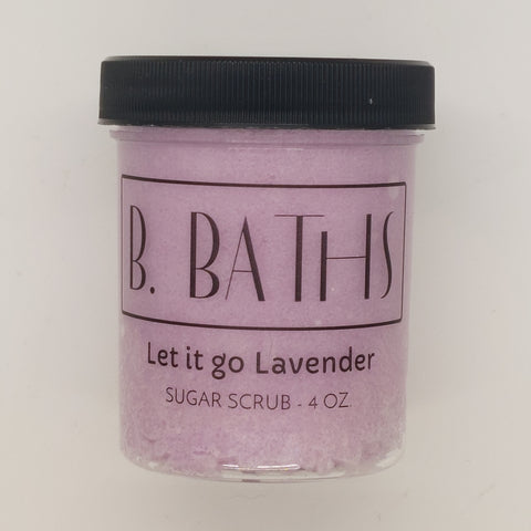 Let It Go Lavender Sugar Scrub