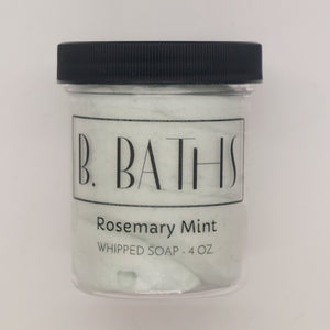 Rosemary Mint Whipped Soap
