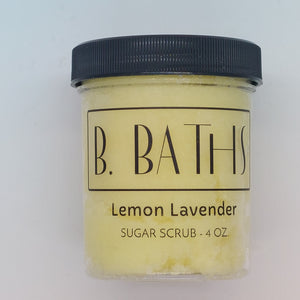 Lemon Lavender Sugar Scrub