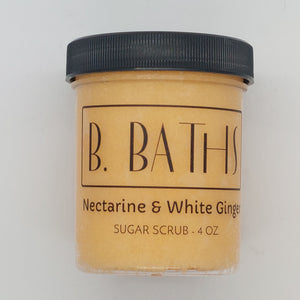 Nectarine and White Ginger Sugar Scrub