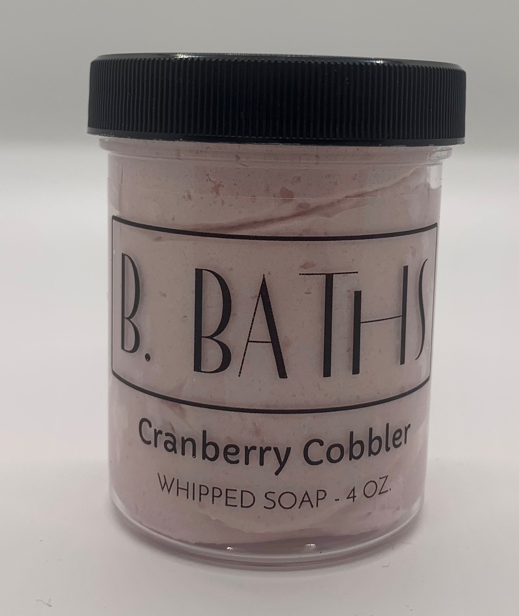 Cranberry Cobbler Whipped Soap