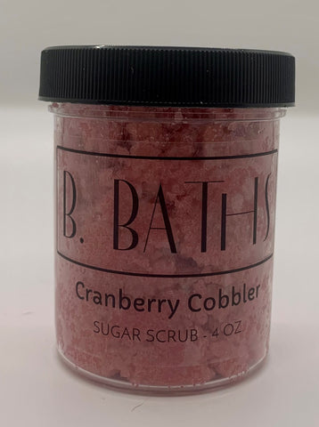 Cranberry Cobbler Sugar Scrub