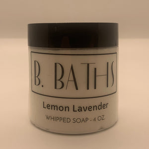 Lemon Lavender Whipped Soap